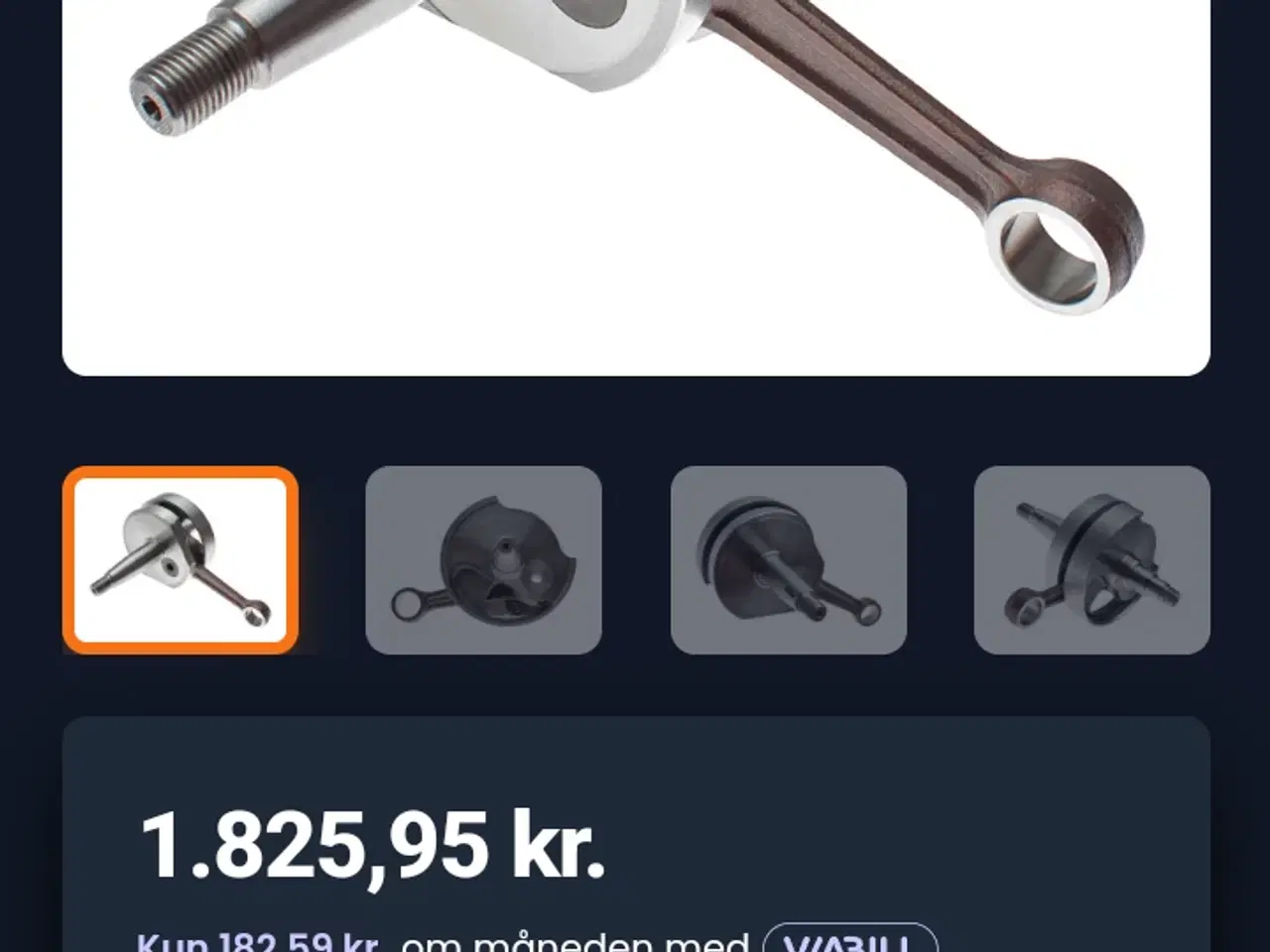 Billede 6 - Ny original krumtap til Piaggio ape, Ny original k