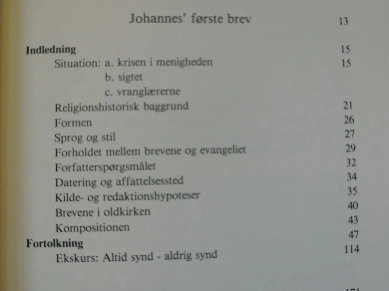 Billede 3 - johannesbrevene, ved kai kjær-hansen, emne: religi