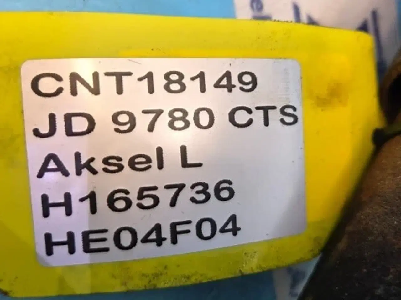 Billede 10 - John Deere 9780 Aksel L.  H165736