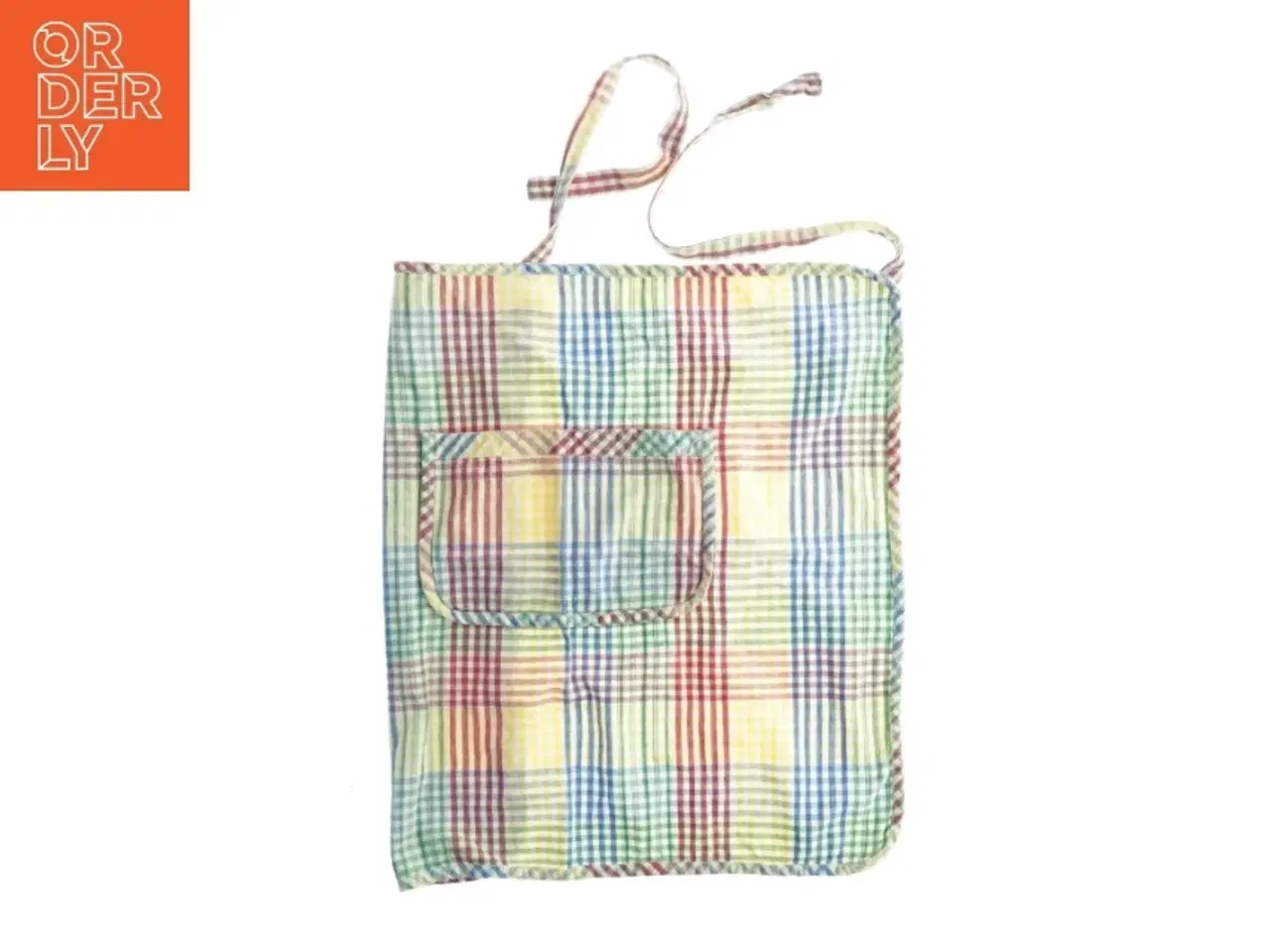 Billede 1 - Ternet forklæde fra Søstrene Grene (str. 63 x 58 cm)