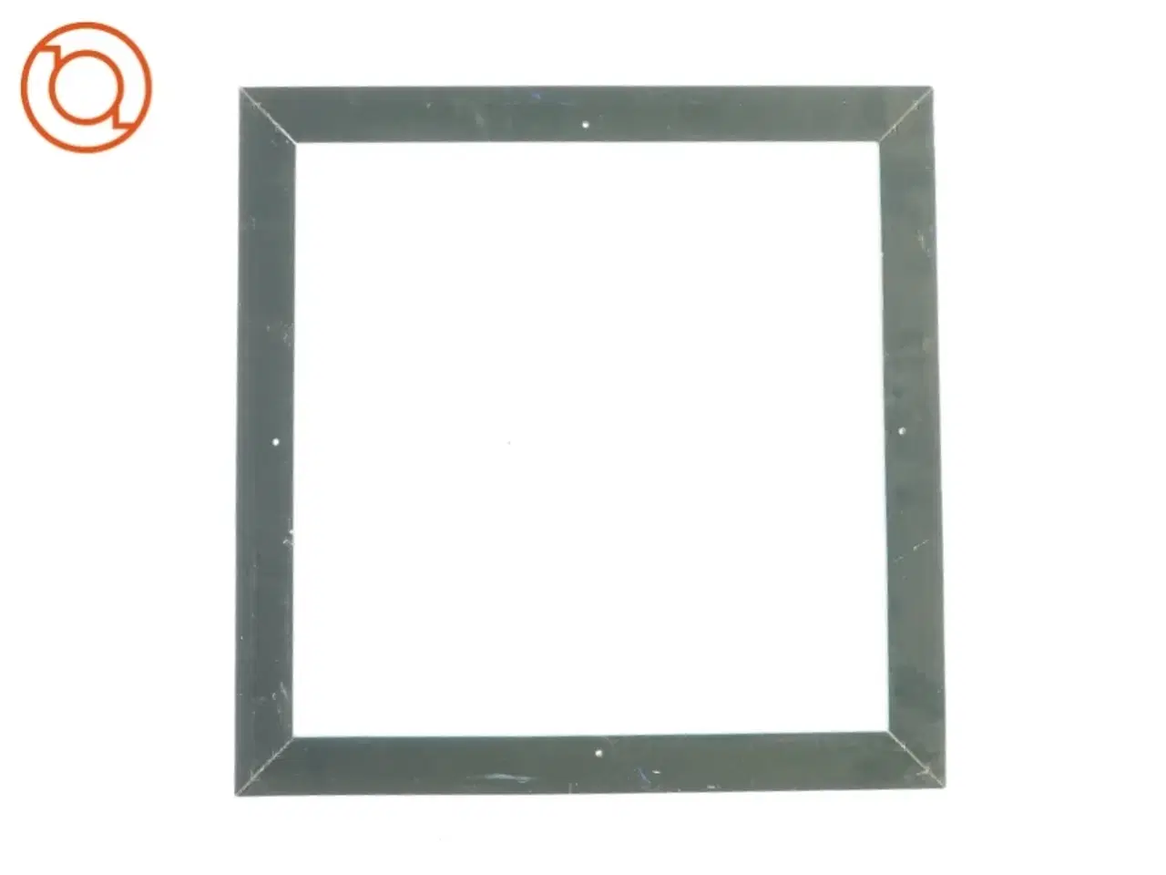 Billede 2 - Sølvfarvet træramme (44x44cm)