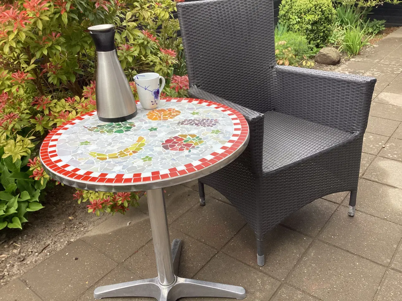 Billede 3 - Mosaik café bord.