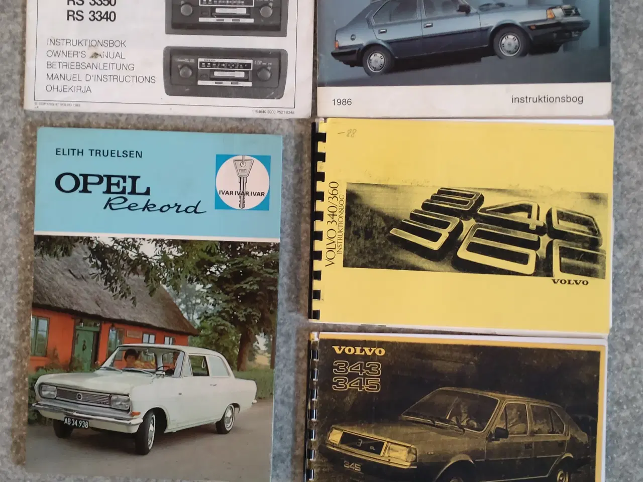 Billede 1 - Instruktionsbøger / manualer, Volvo, Renault, Opel