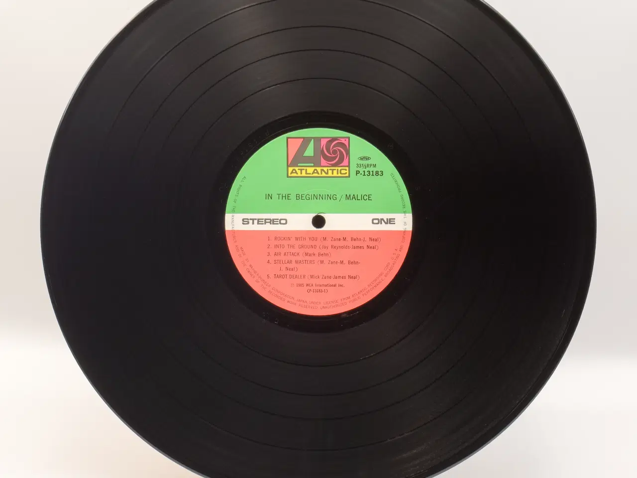 Billede 5 - Malice - In The Beginning - JAPAN 1985 - EX/EX