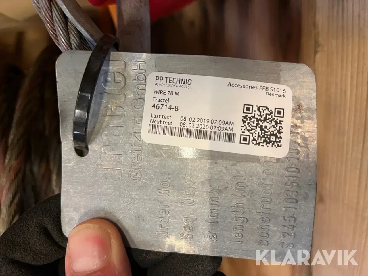 Billede 7 - Lot - Wire og hoistbags 2 paller