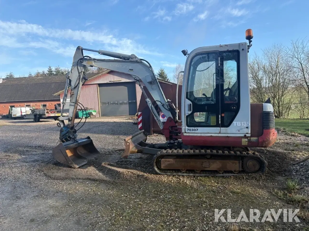 Billede 8 - Gravemaskine Takeuchi TB135 3,5 tons
