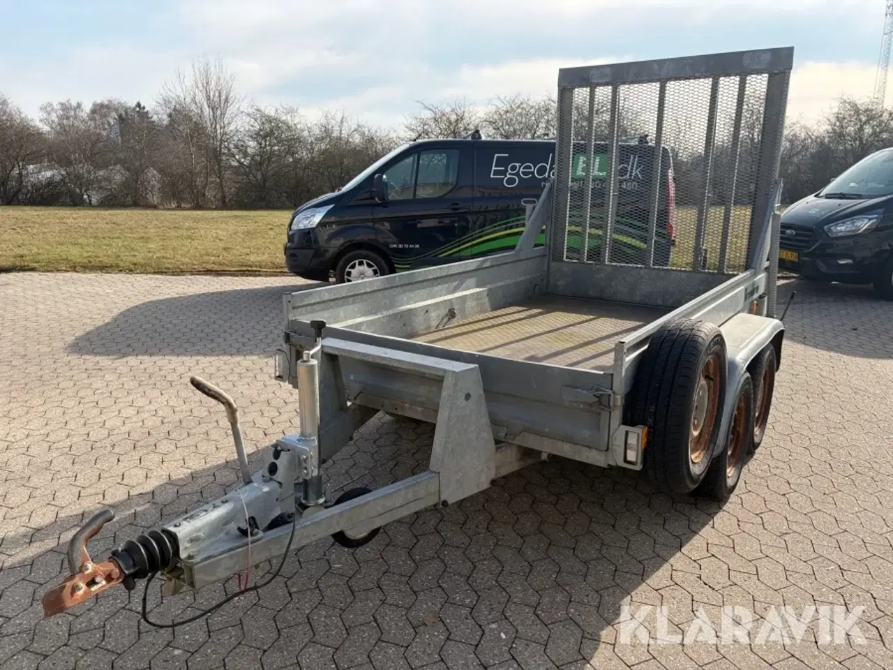 Billede 1 - Maskintrailer Brenderup RT 2400 med læsserampe