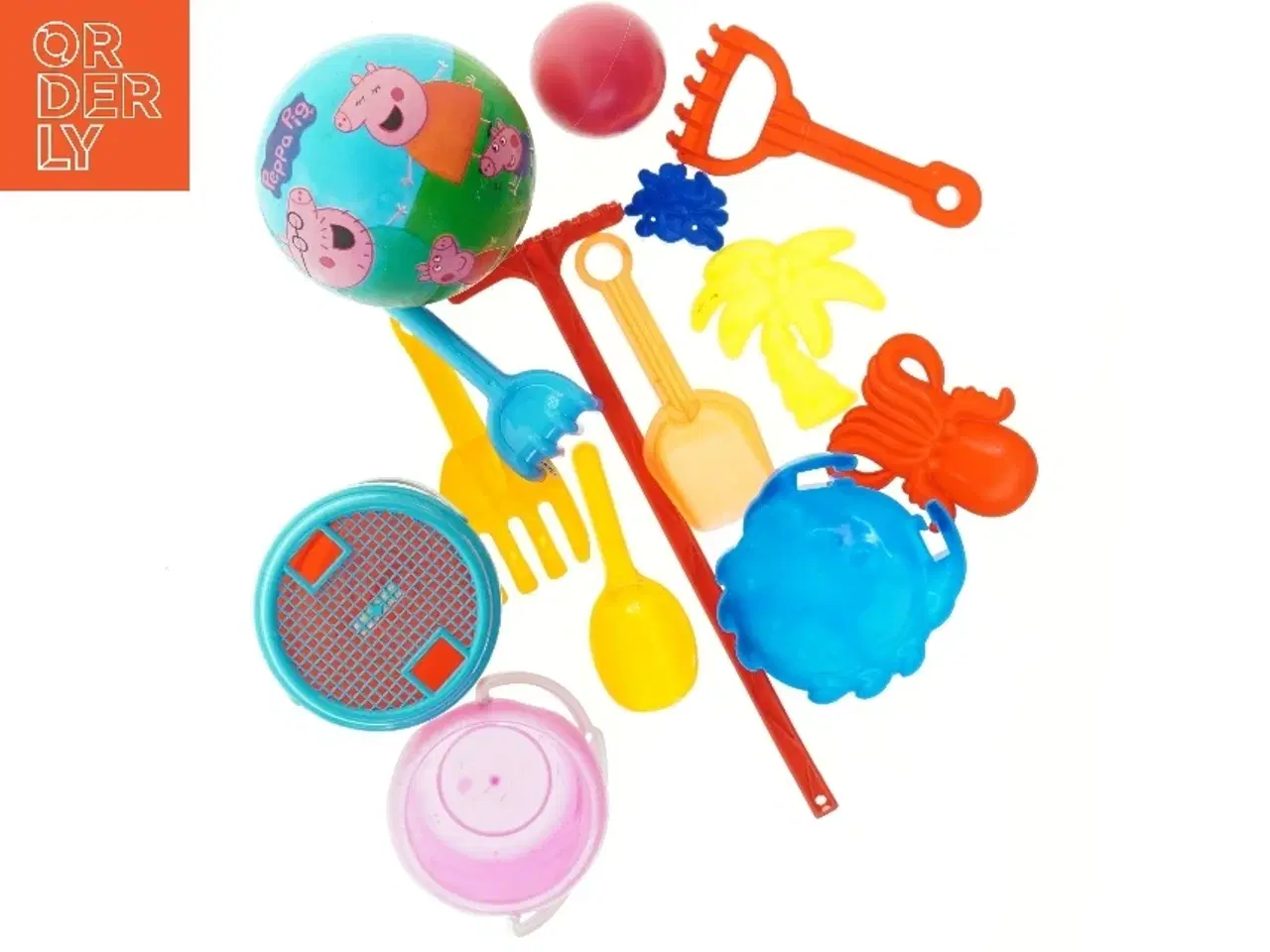 Billede 1 - Sjovt strandsæt med Peppa Pig tema