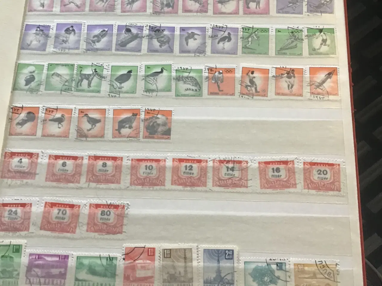Billede 5 - Frimærker, 3 mapper