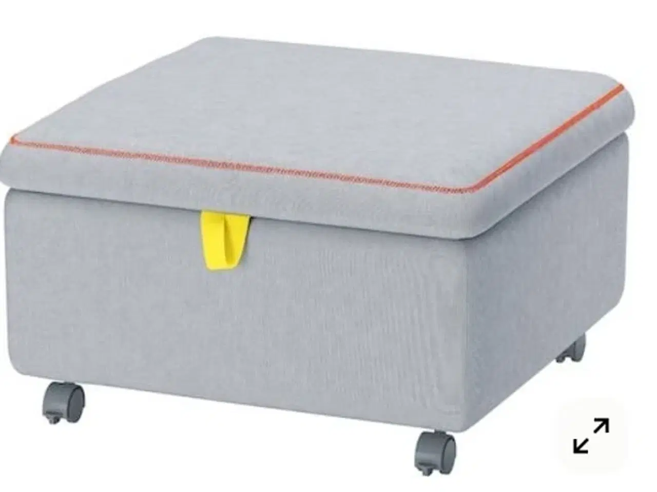 Billede 2 - Hvid IKEA seng med madras og skuffer