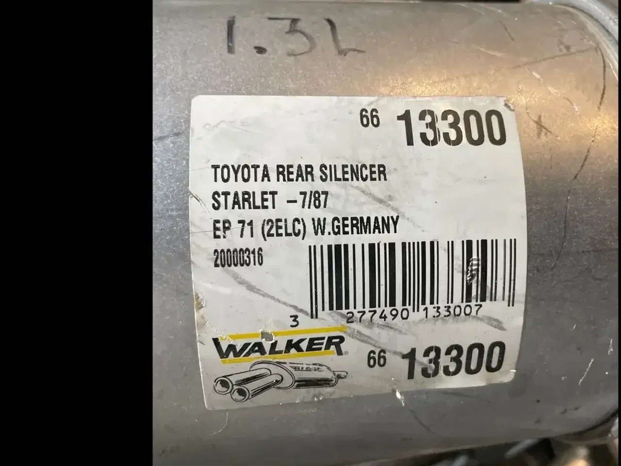 Billede 2 - Toyota starlet EP71