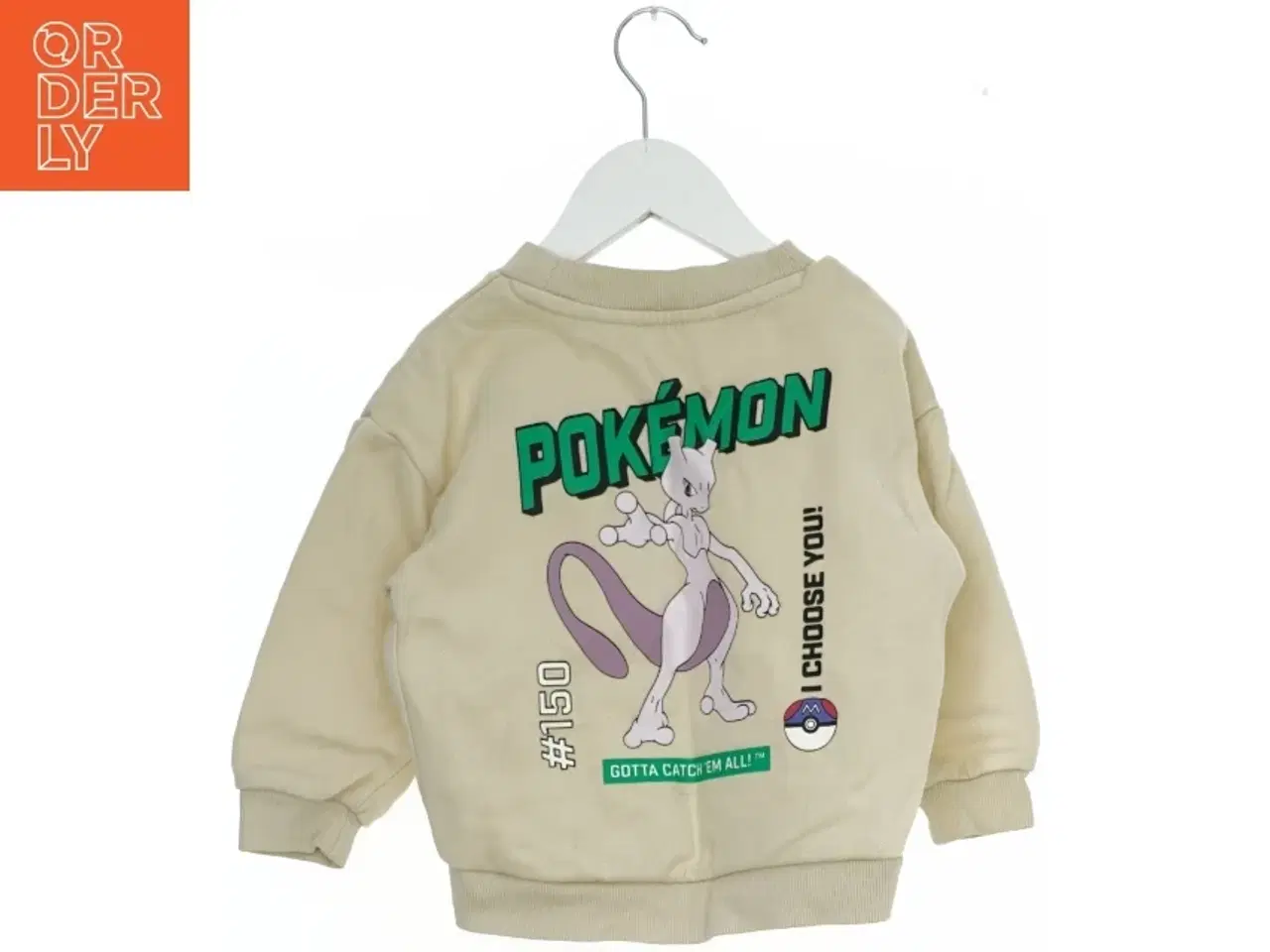 Billede 2 - Pokemon sweatshirt med Mewtwo print fra H&M (str. 92)