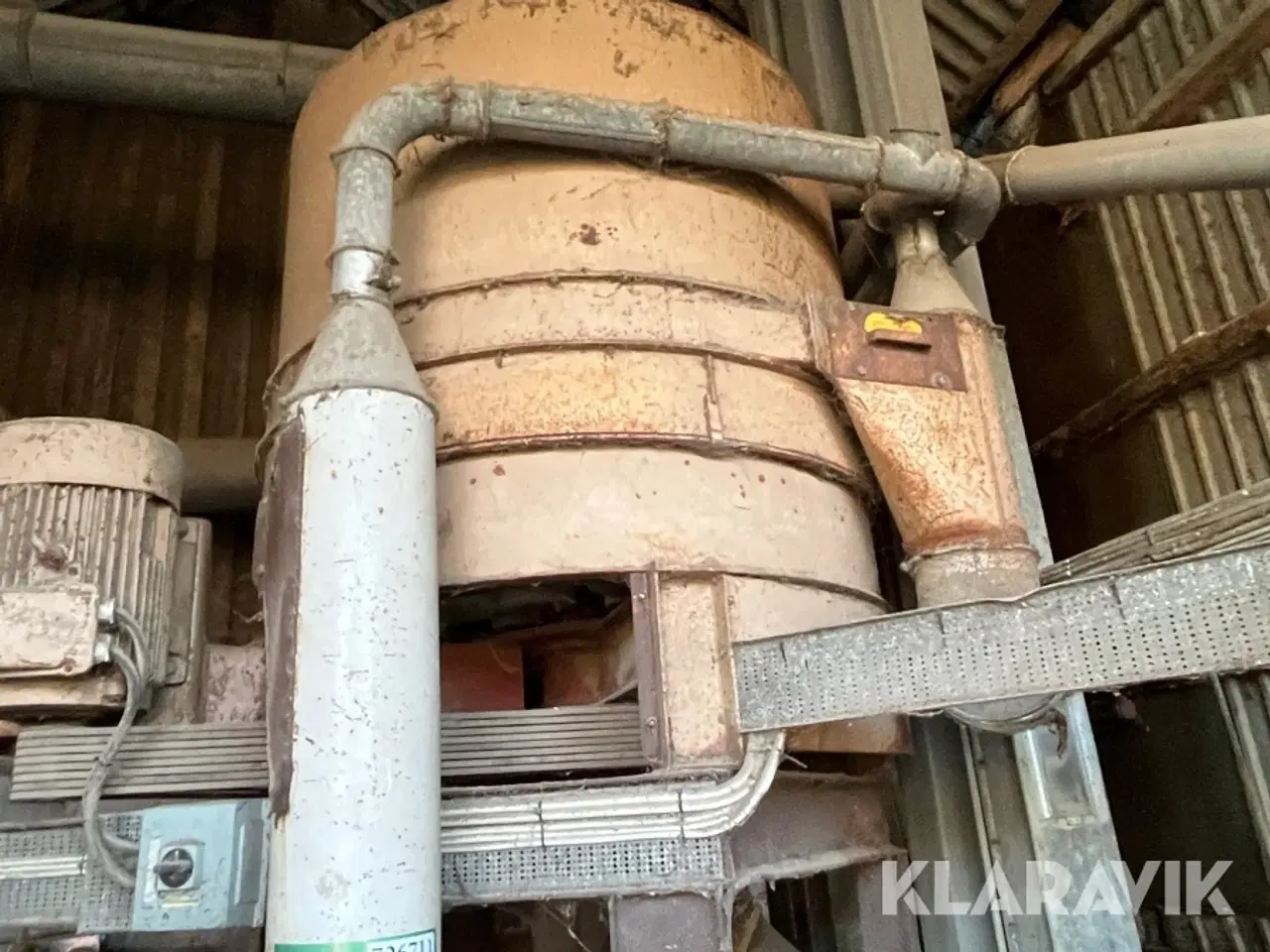 Billede 5 - Korn rensningsanlæg