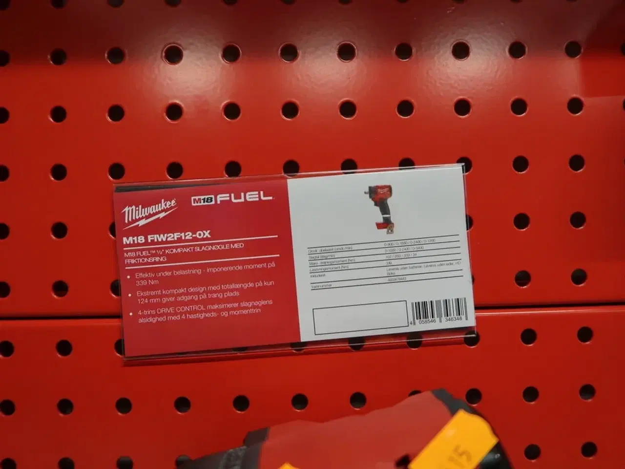 Billede 2 - Akku slagnøgle MILWAUKEE M18 FIW2F12-0X