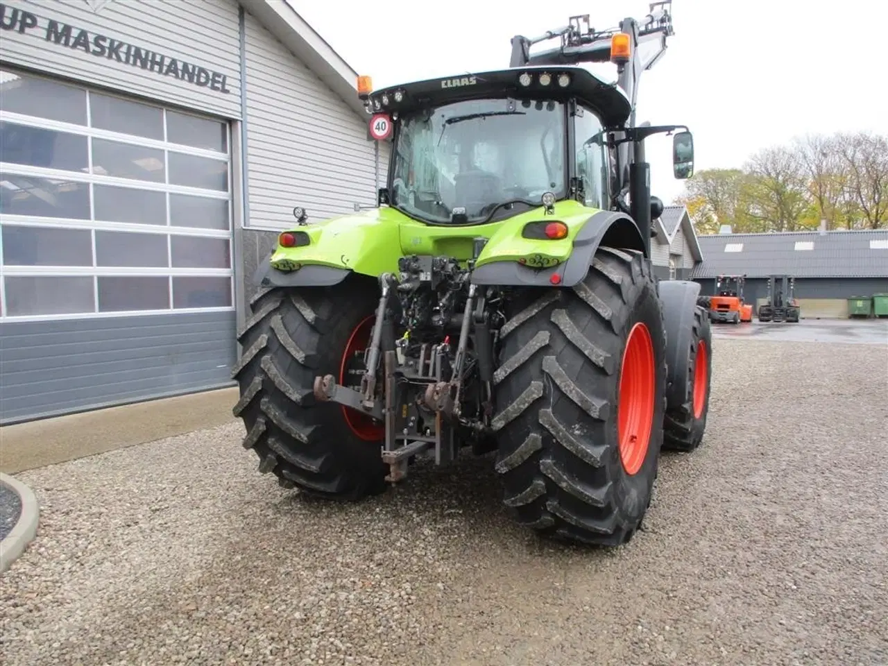 Billede 16 - CLAAS AXION 830 CMATIC Med frontlæsser