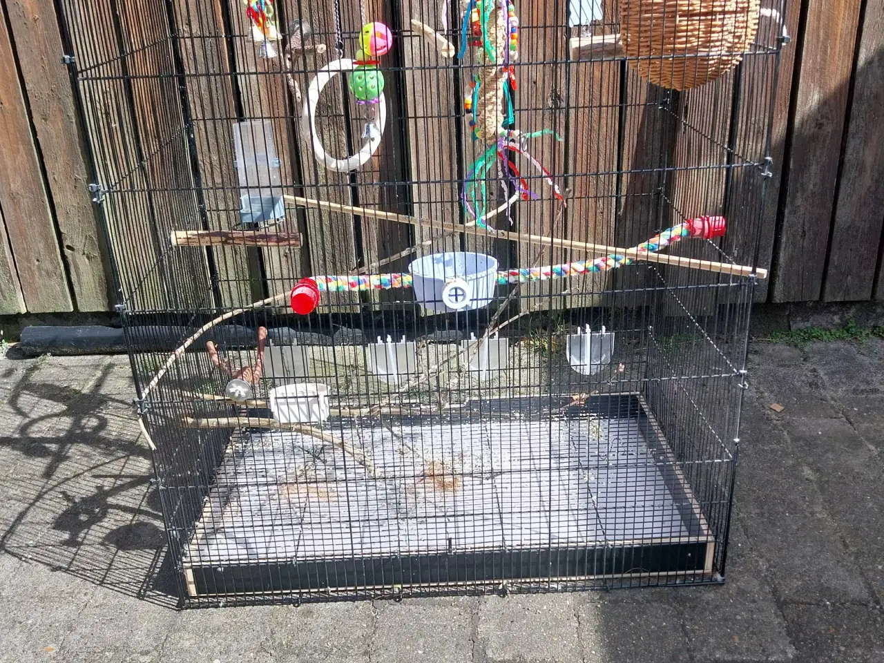 Billede 4 - Fuglebur 86 x 76 x 45 cm