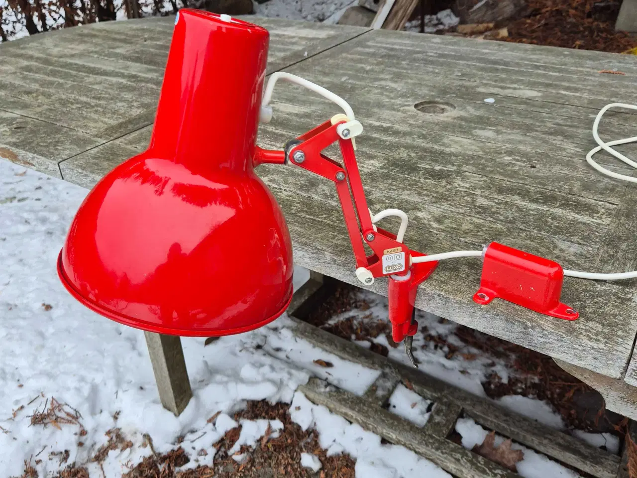 Billede 1 - Luxo arkitektlampe med vægbeslag 