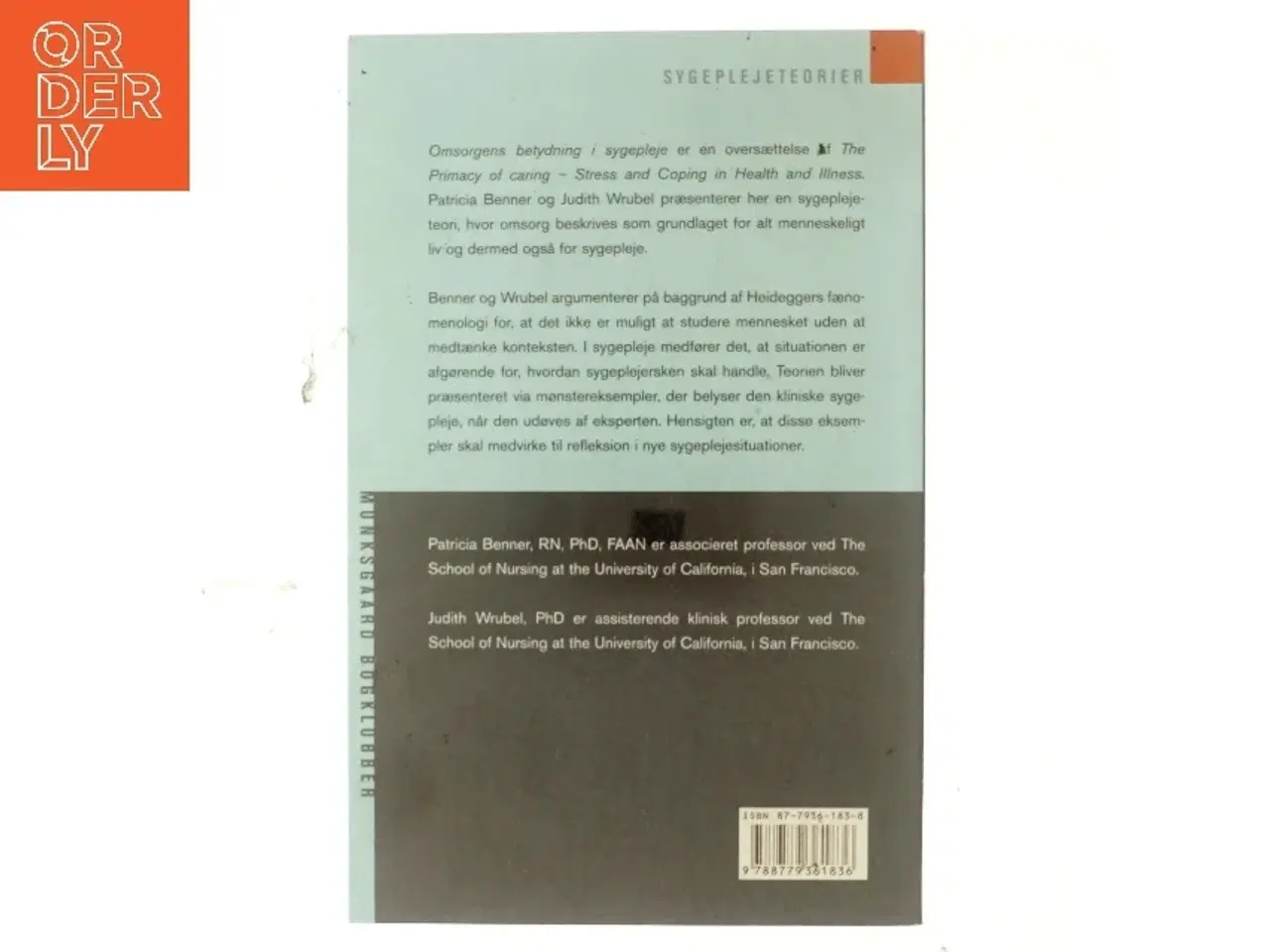 Billede 3 - Omsorgens betydning i sygepleje : stress og mestring ved sundhed og sygdom (Bog)