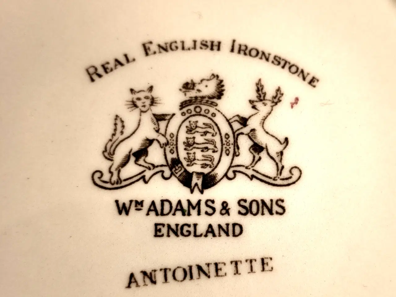 Billede 3 - Antikke frokost-tallerkner. - (Vintage - 1950)