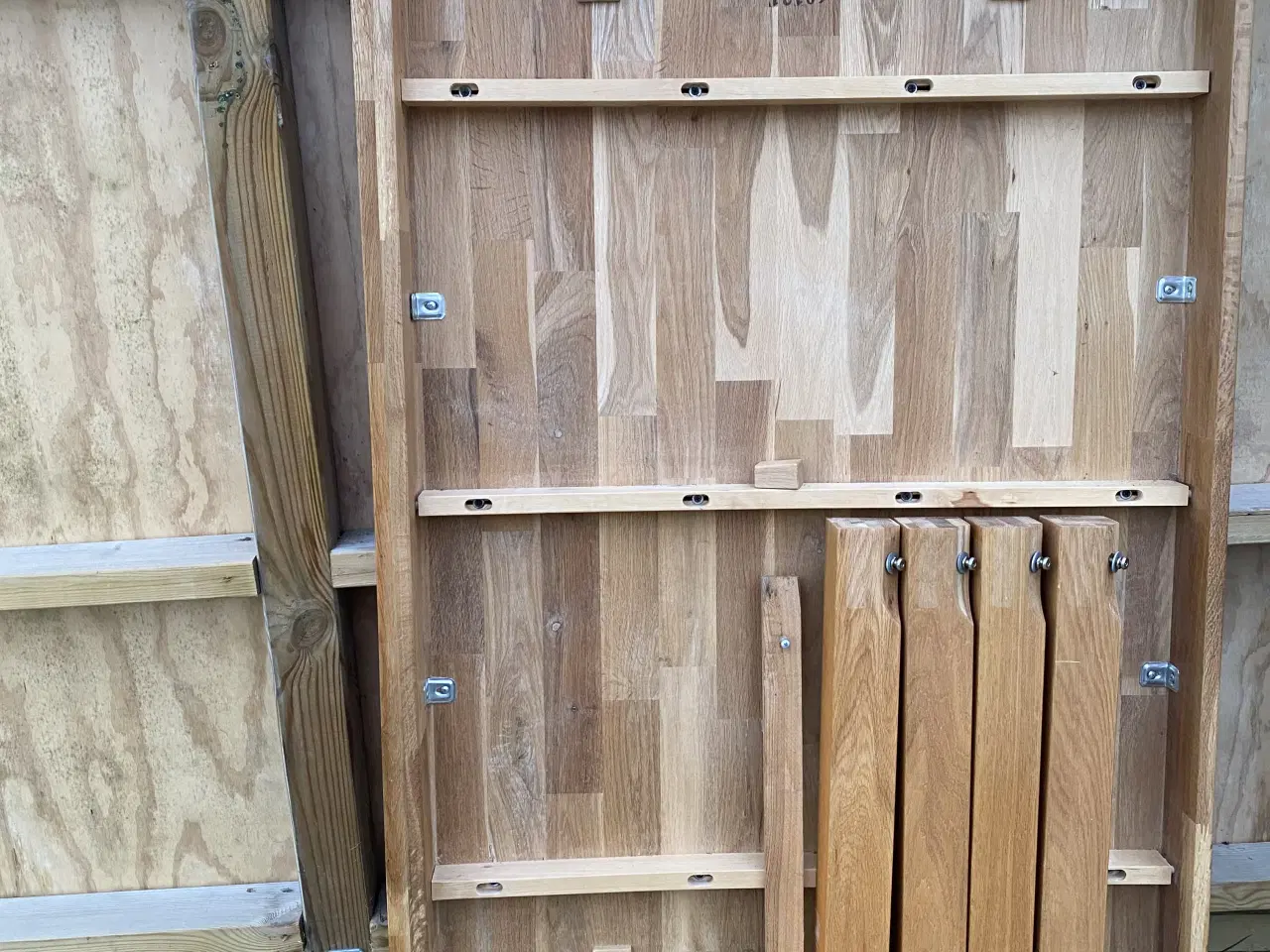 Billede 2 - Bord i massiv eg