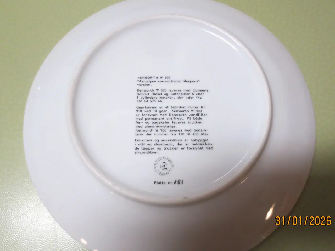 Billede 11 - 5 stk Truck Platter Årg 1985 til 1989