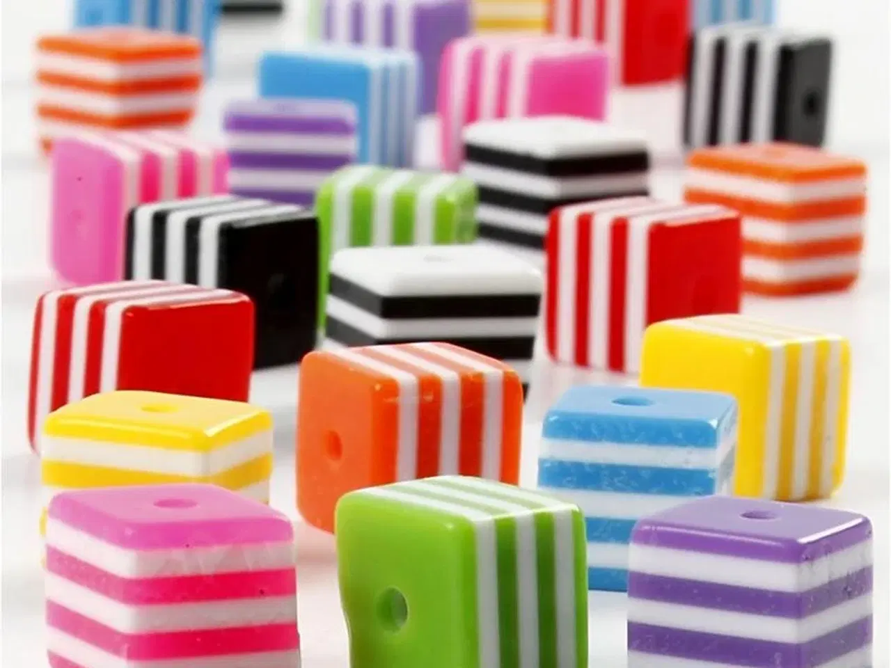 Billede 1 - Multimix Perlemix 8x8 mm - 80 g til kreative projekter