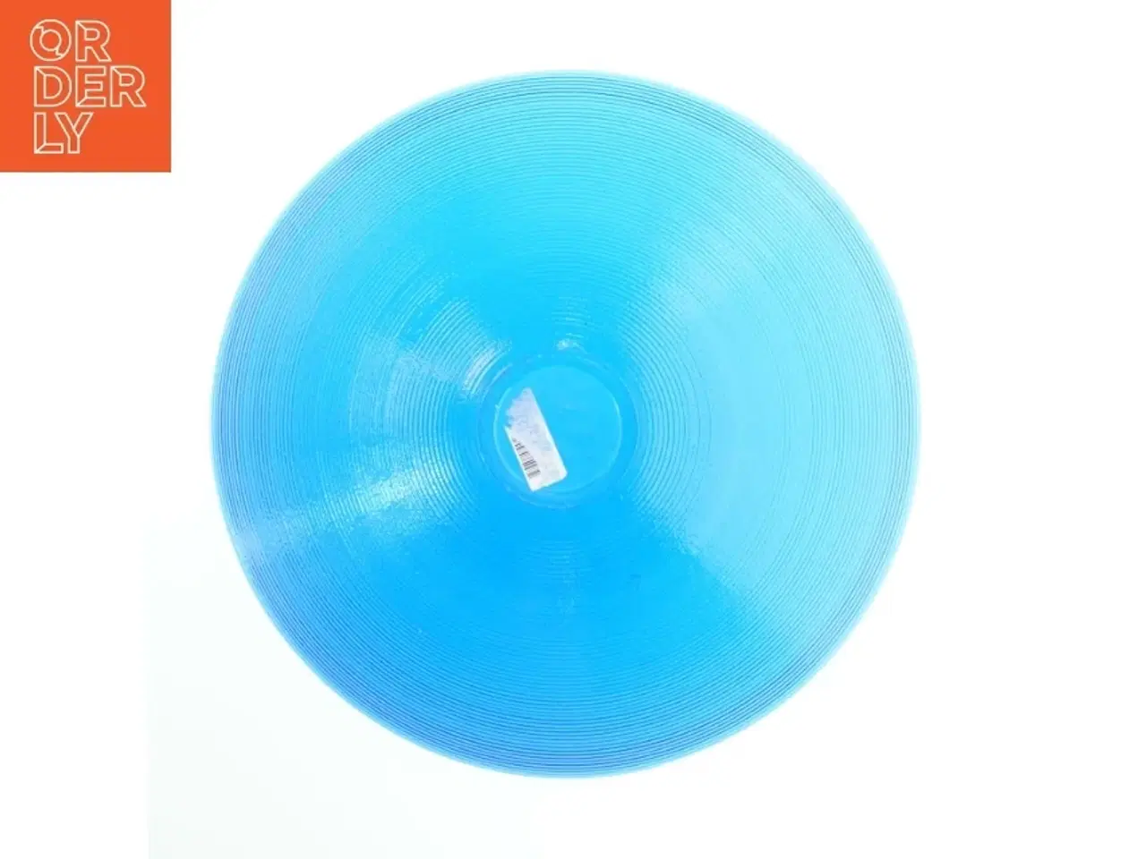 Billede 4 - Blå glas skål (str. Ø. 39 cm)