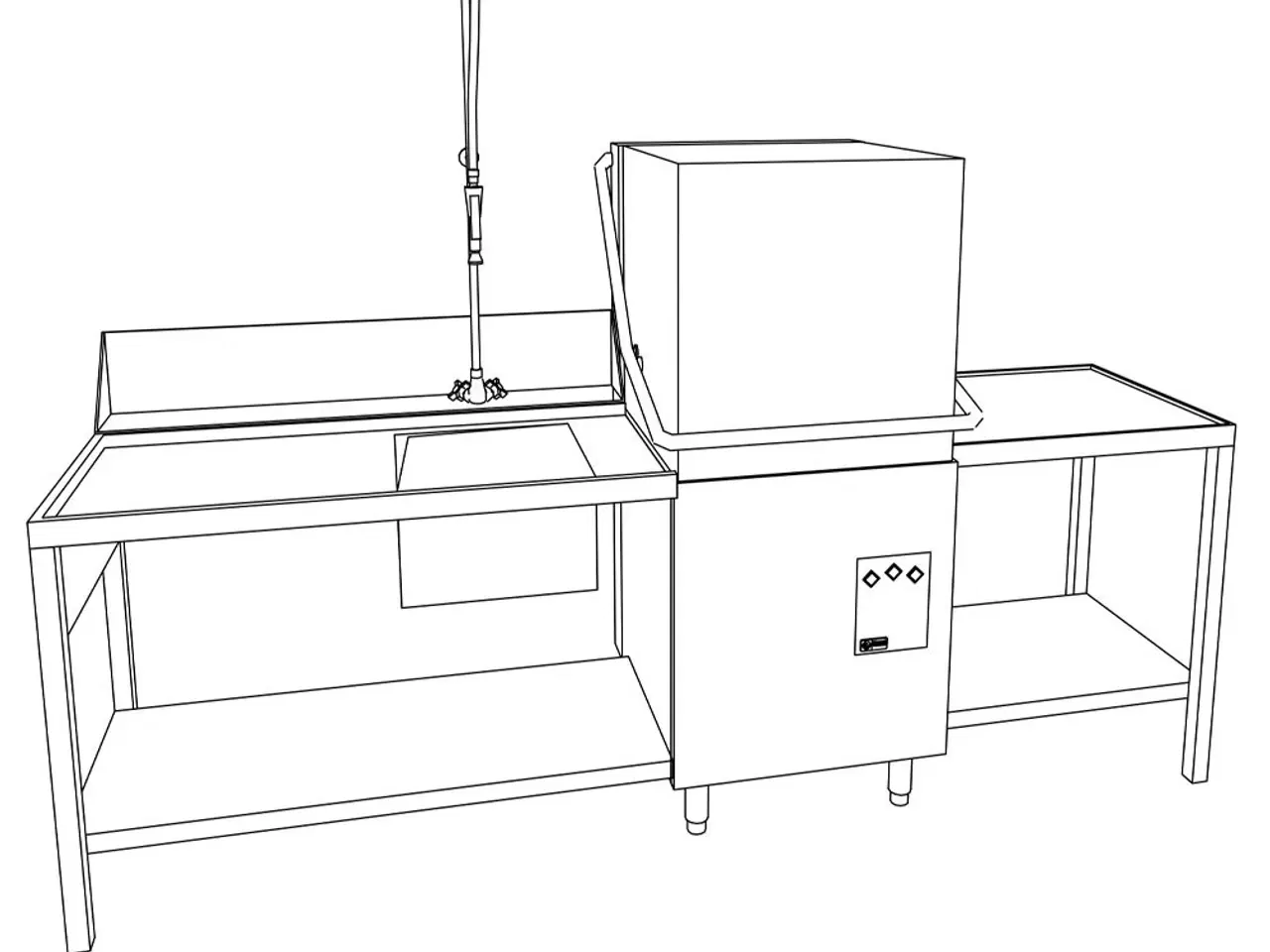 Billede 4 - Hætteopvasker Sæt (500×500) med Omvendt Osmose