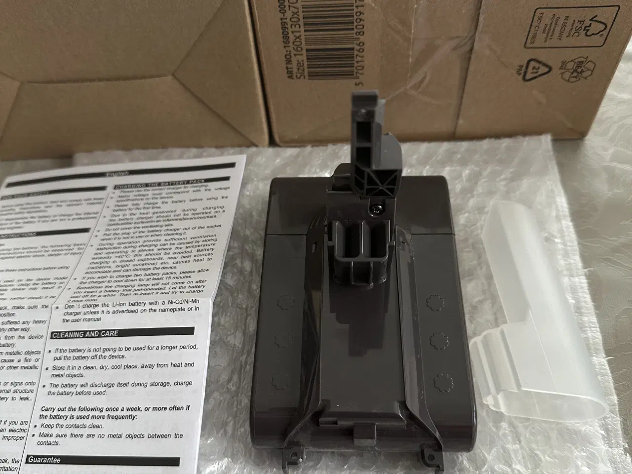 Billede 5 - Dyson V7 batteri