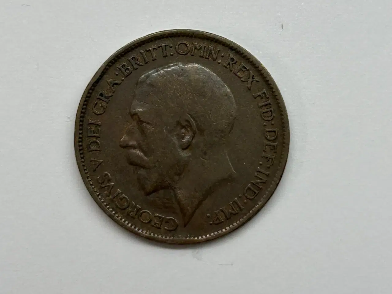 Billede 2 - Half Penny 1917 England