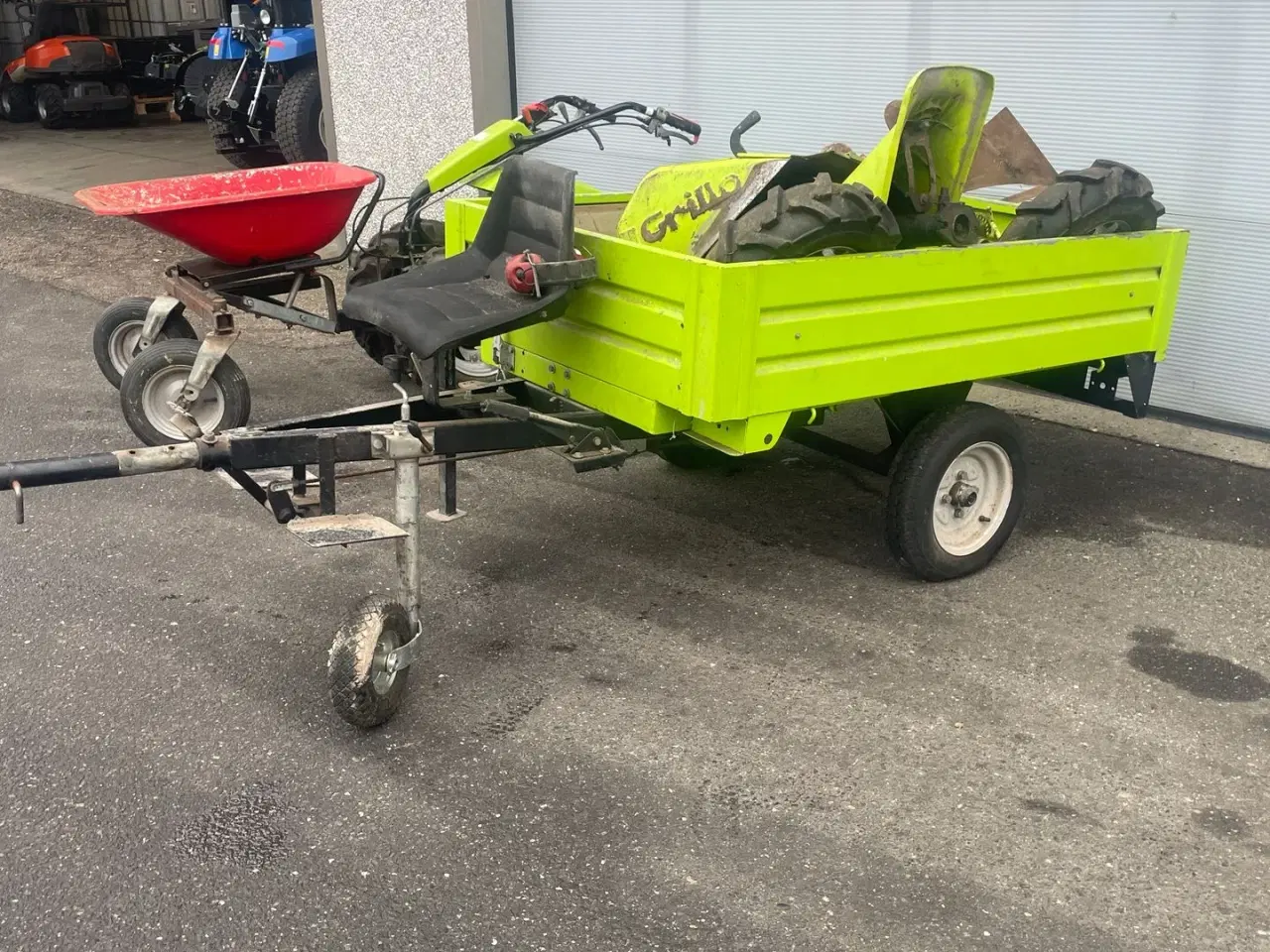 Billede 7 - Grillo G107D Benzin Masser af redskaber