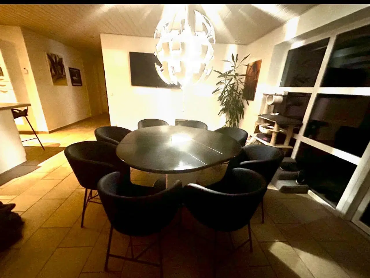 Billede 3 - Design bord og 8 stoler