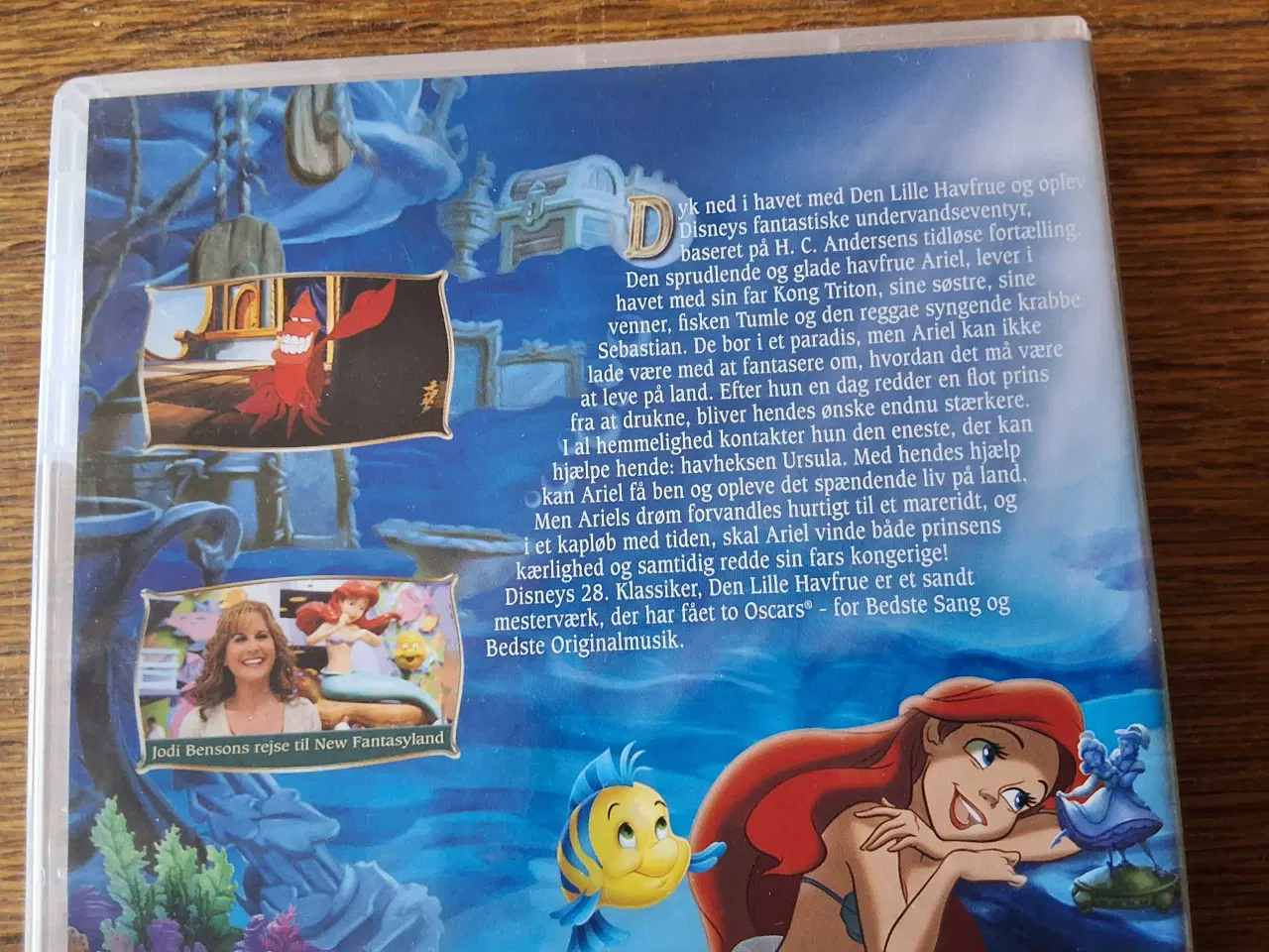 Billede 3 - WALT DISNEY: DEN LILLE HAVFRUE.  DVD-tegnefilm. 