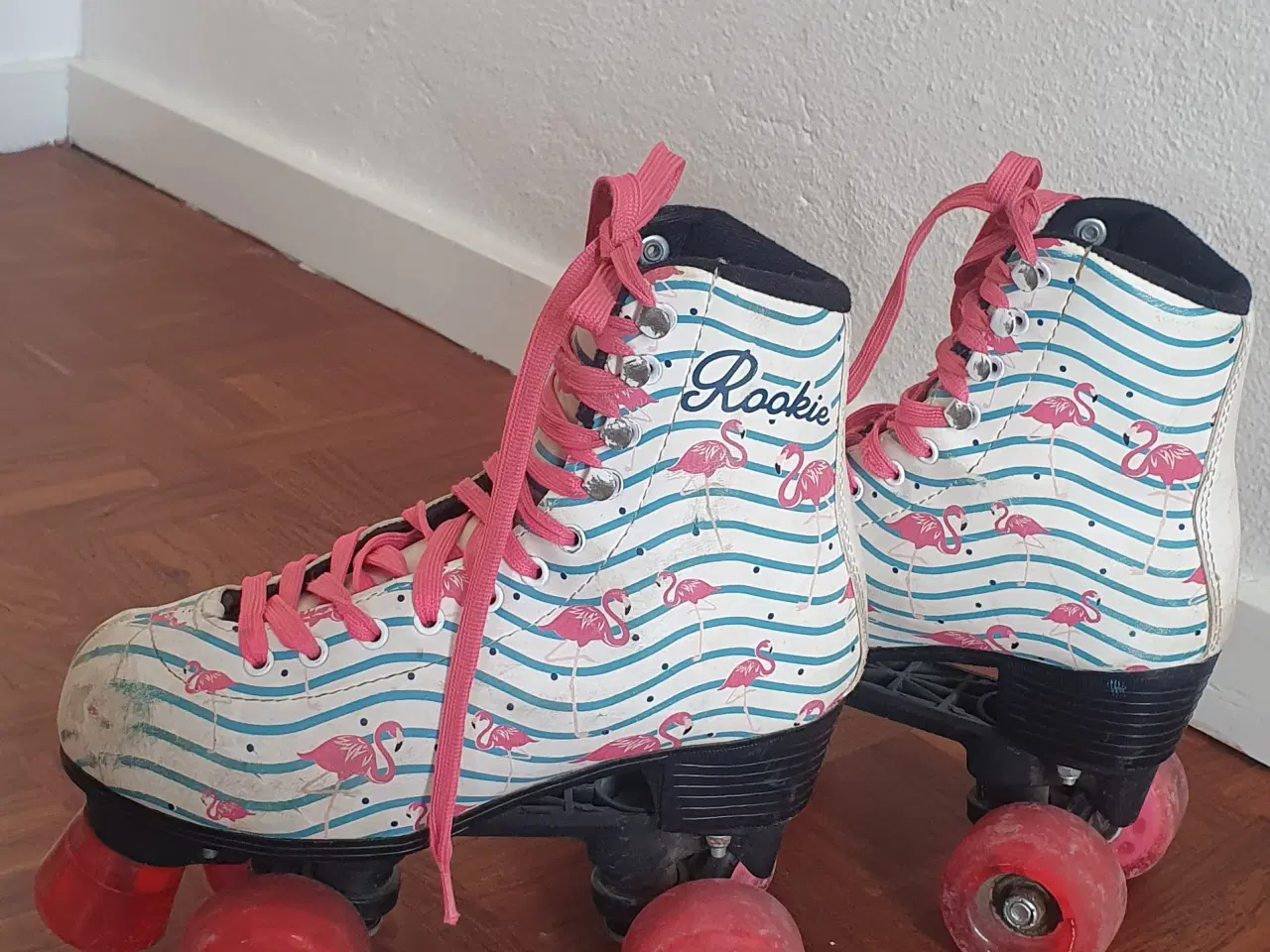 Billede 4 - Rookie rulleskøjter - med flamingoer. 
