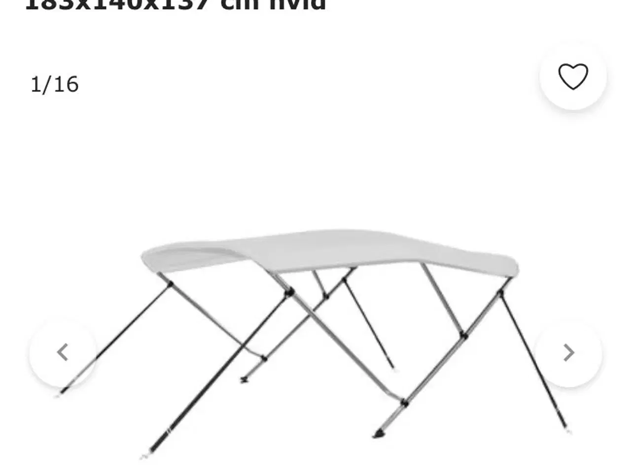 Billede 3 - Bimini