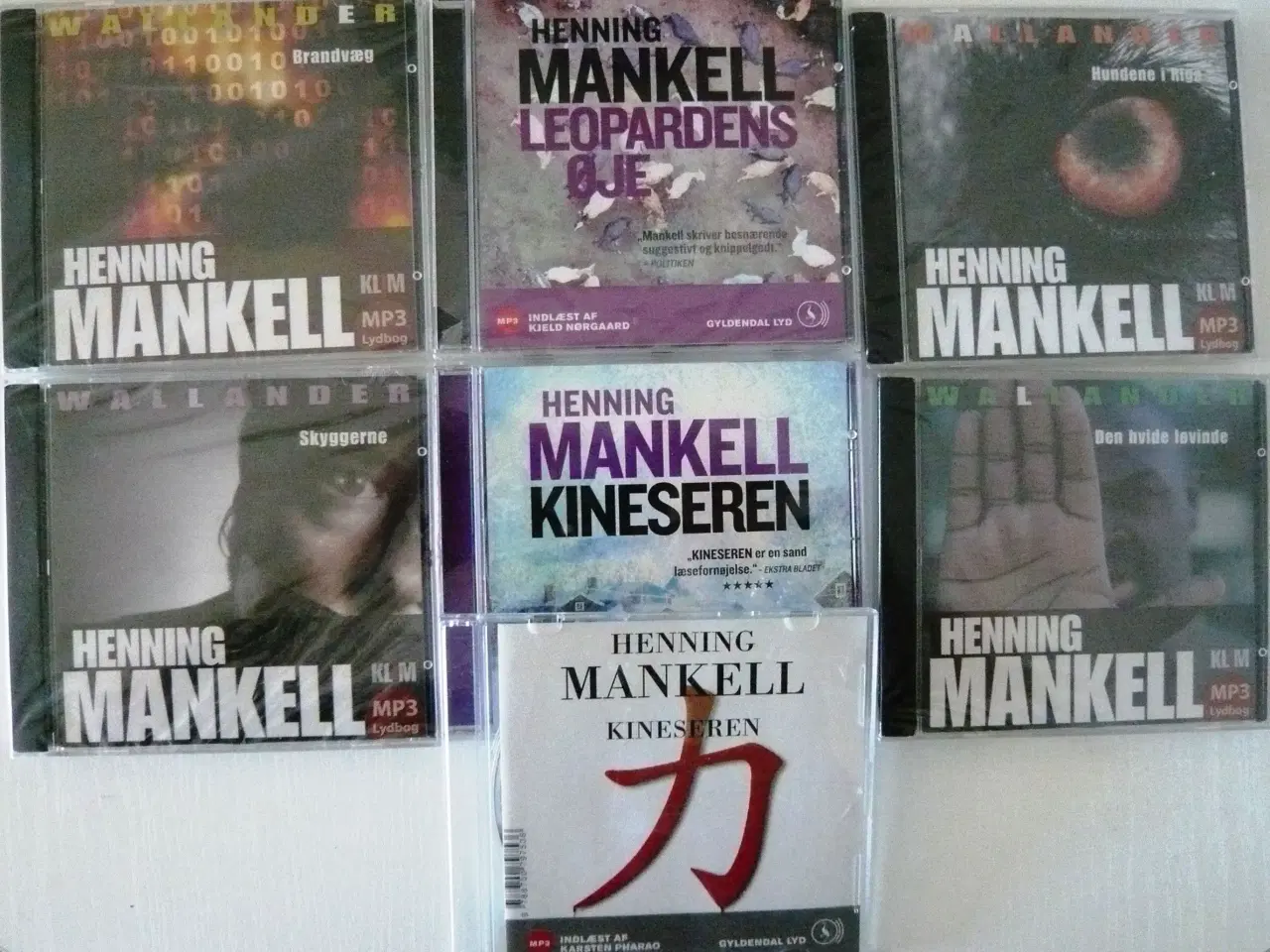 Billede 1 - MP3 lydbøger af Henning Mankell