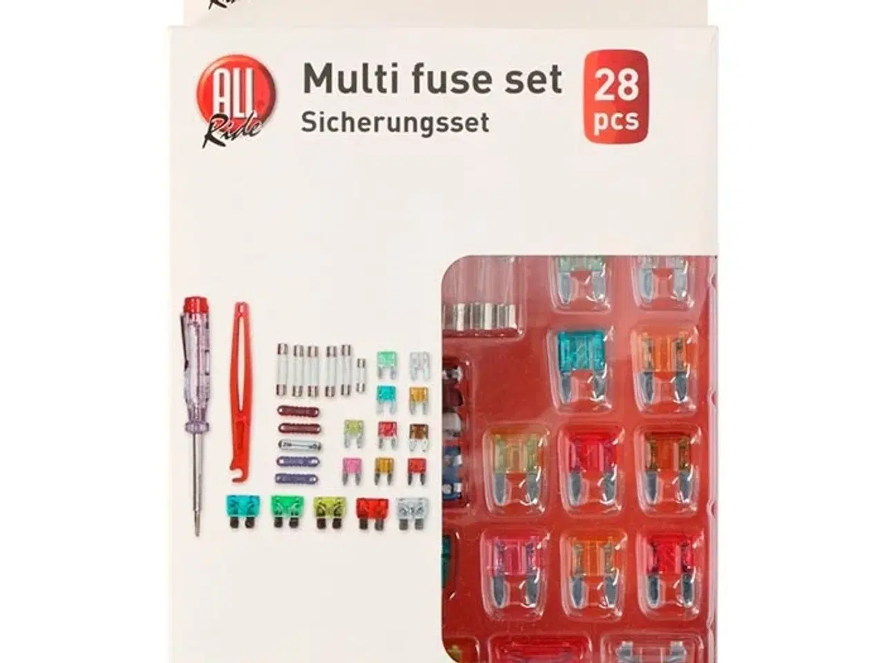 Billede 1 - Sikringssortiment, Allride sos support, set, 28 stk.