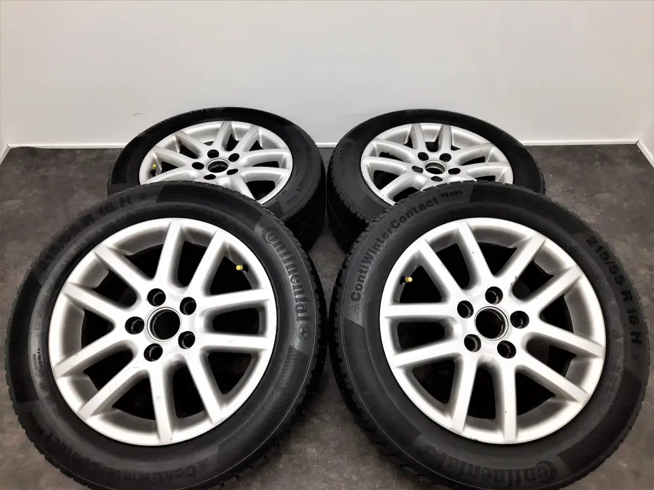 Billede 3 - 5x112 16" ET59 Nav 57,1ø VW Sharan vintersæt