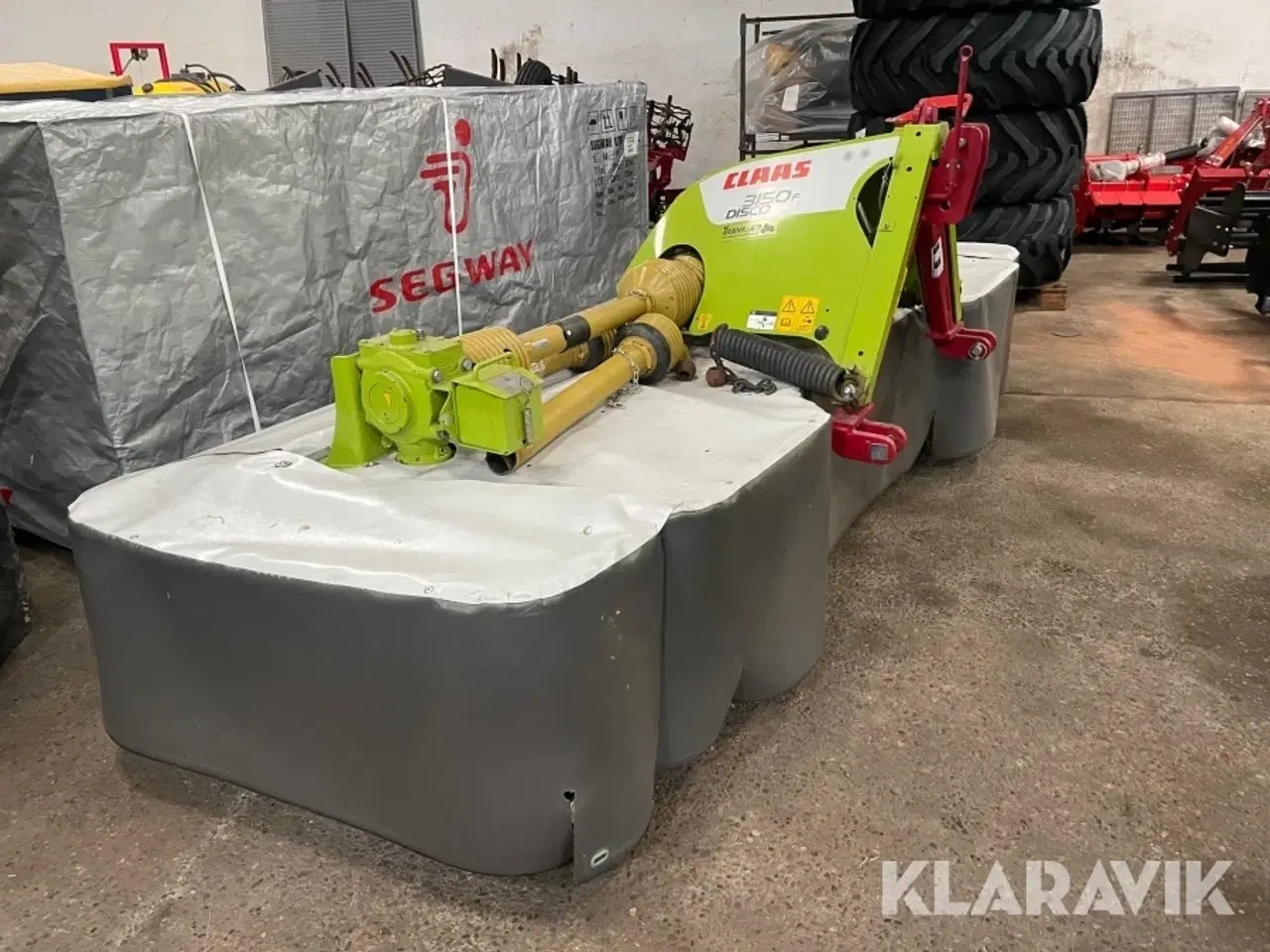 Billede 1 - Skårlægger/skivehøster Claas 3150F disco