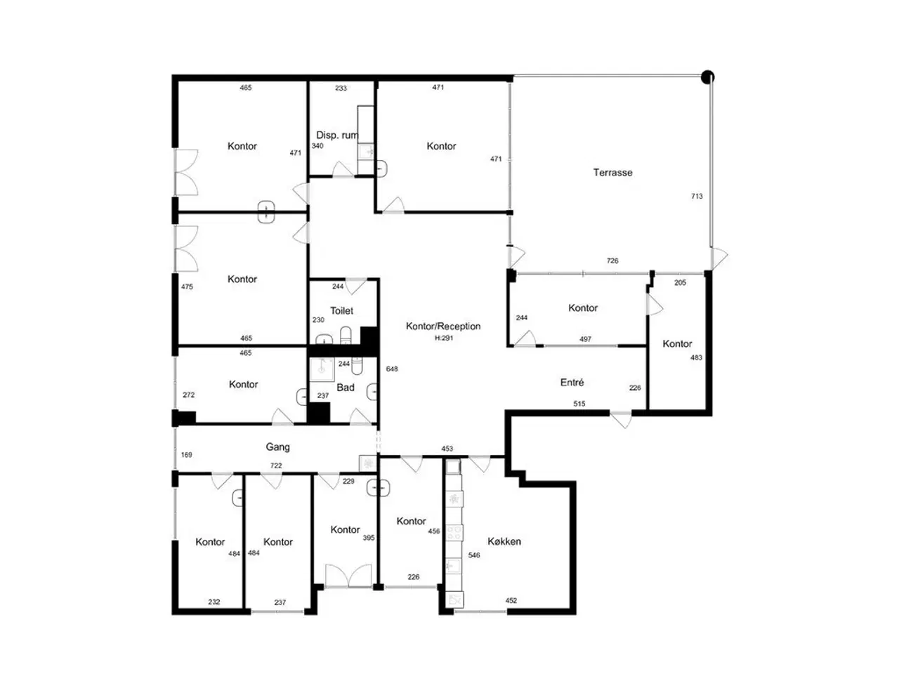 Billede 7 - Kliniklejemål lige ved Hundige Station og Waves