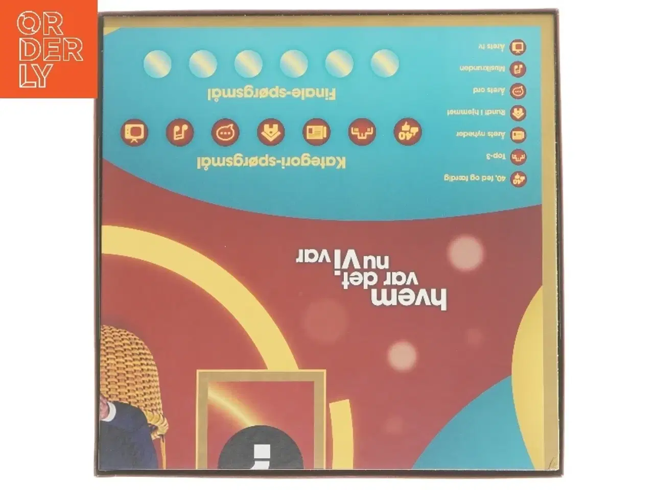 Billede 4 - Hvem var det nu vi var brætspil (str. 6,5x27,5x27,5 cm)