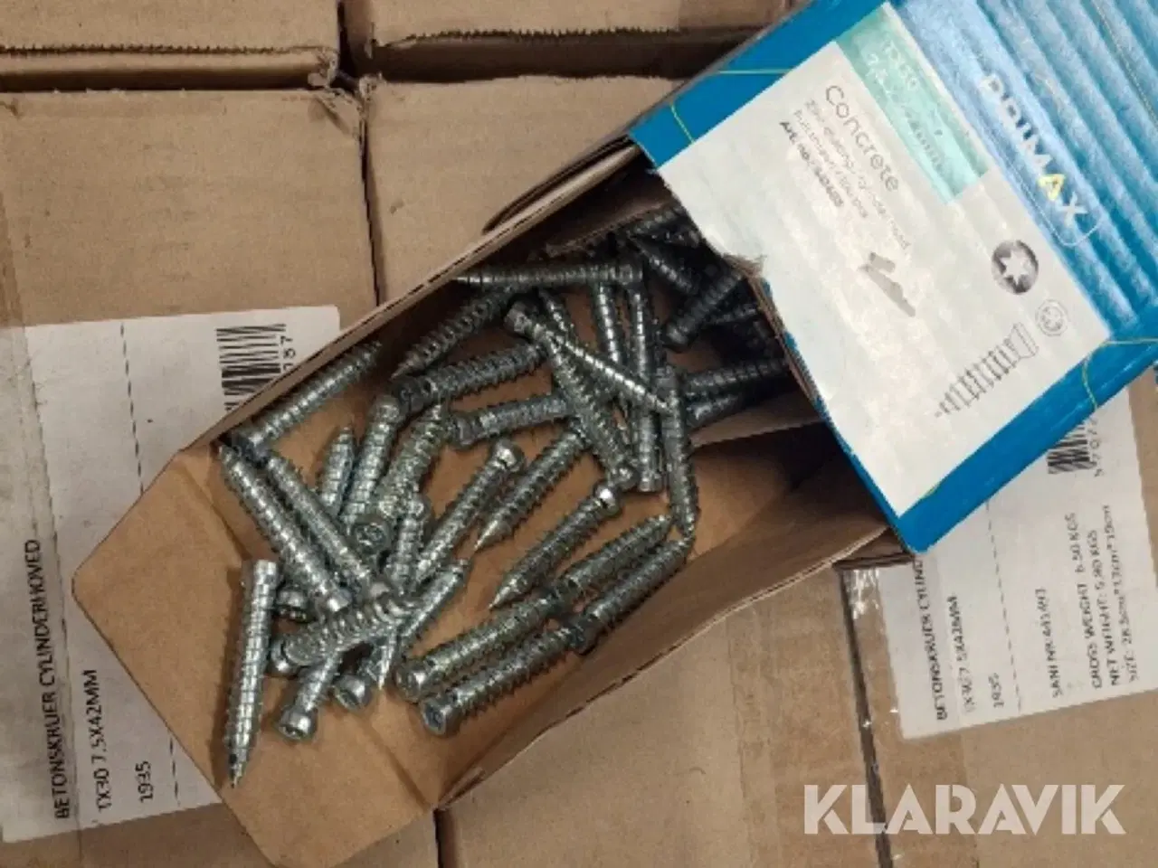 Billede 1 - Betonskruer Primax 40 kasser x 100styk