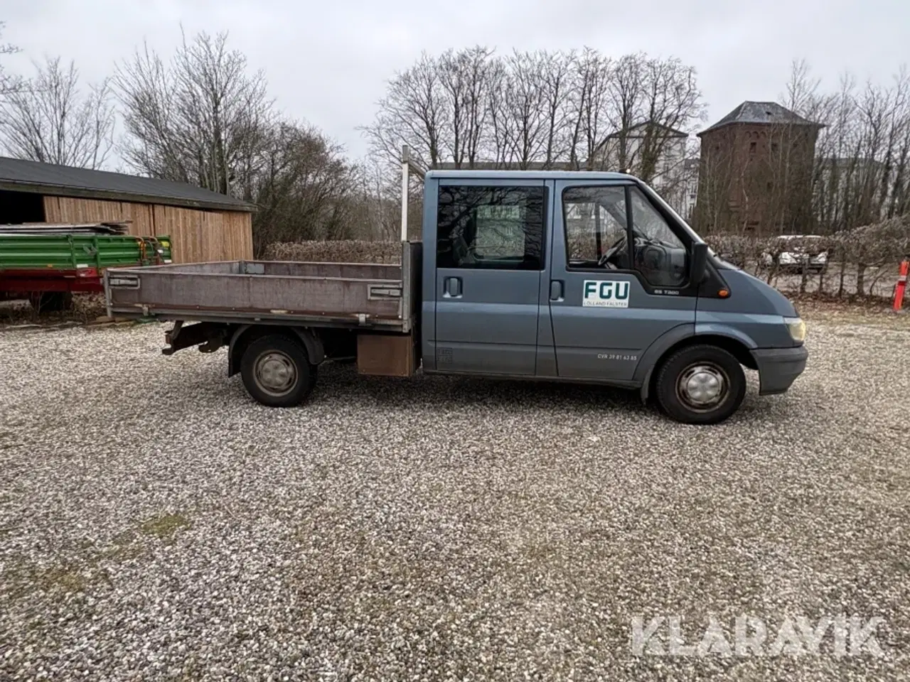 Billede 4 - Mandskabs ladbil Ford Transit