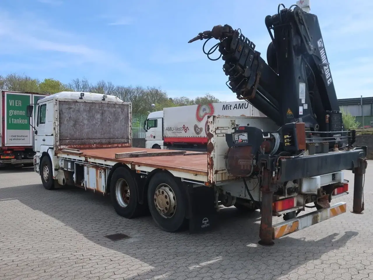 Billede 8 - Lastbil m. kran MAN FE-360A