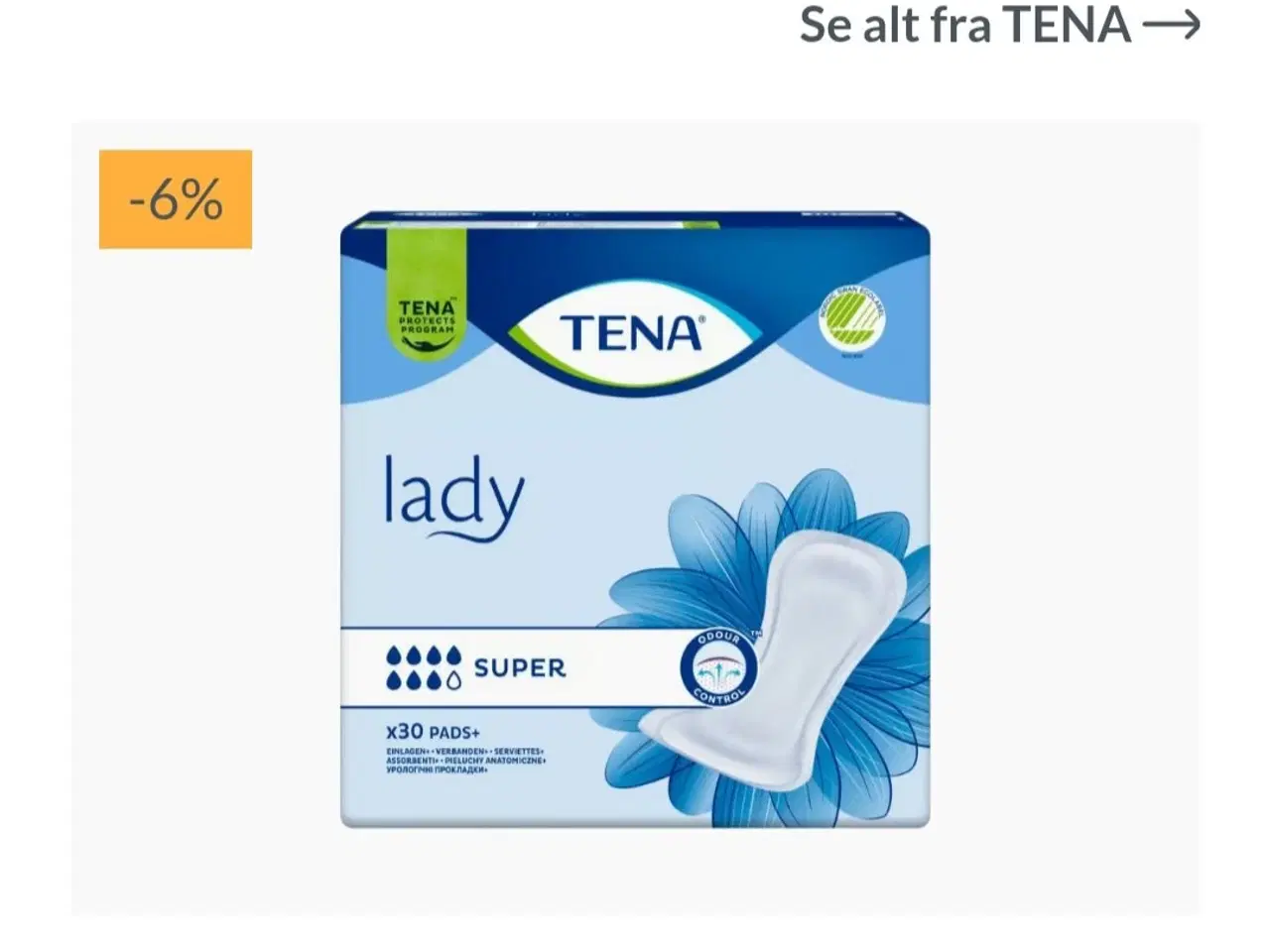 Billede 1 - LADY TENA SUPER BIND