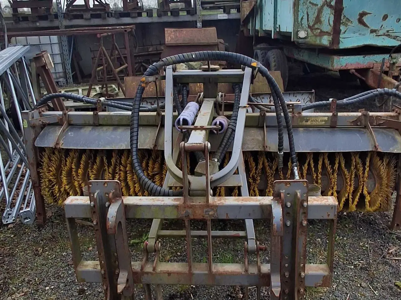 Billede 3 - Hydraulisk kost Holms