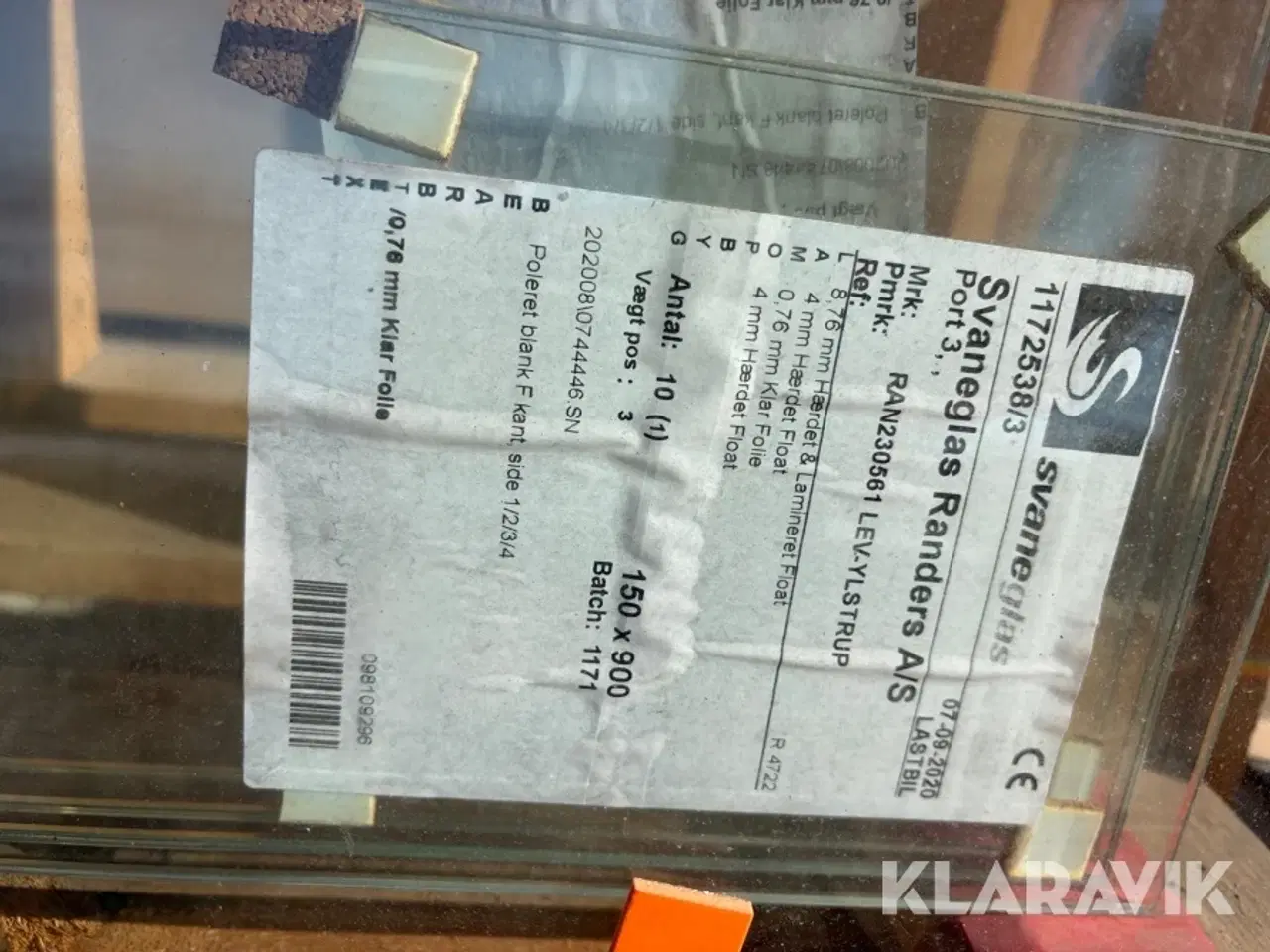 Billede 11 - Hærdet glasplader assorteret størrelser Svane glas 18 styk