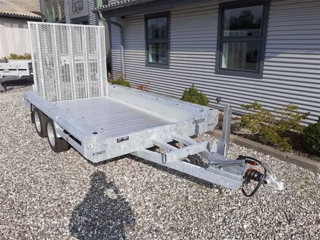 Billede 3 - 0 - Hulco Terrax 2 3000-294 150 cm ramp   Terrax Maskintrailer i høj kvalitet