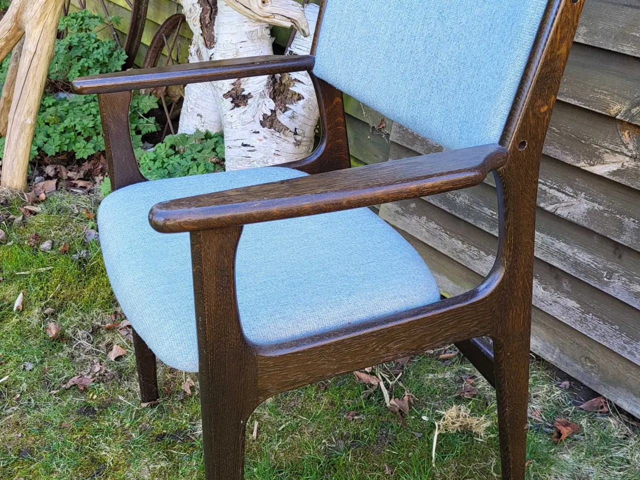 Billede 1 - To elegante retro spisebordsstole