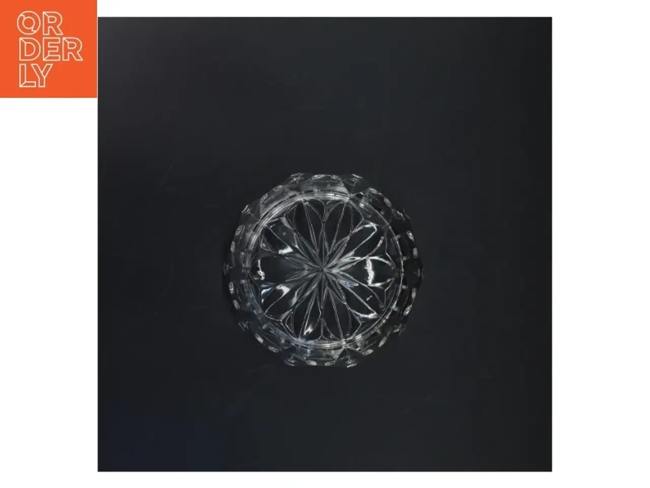 Billede 3 - Krystalskål med mønster (str. Ø 17 cm)